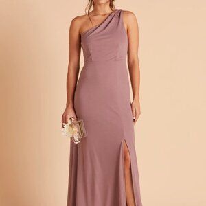 Birdie Grey Kira Dress Crepe Dark Mauve